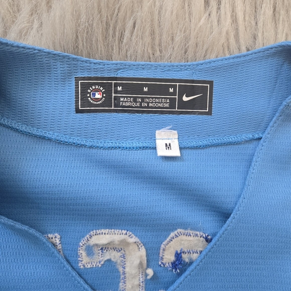 Nike Toronto Blue jays Cavan Biggio Light Blue Jersey #8 MLB - Picture 5 of 12